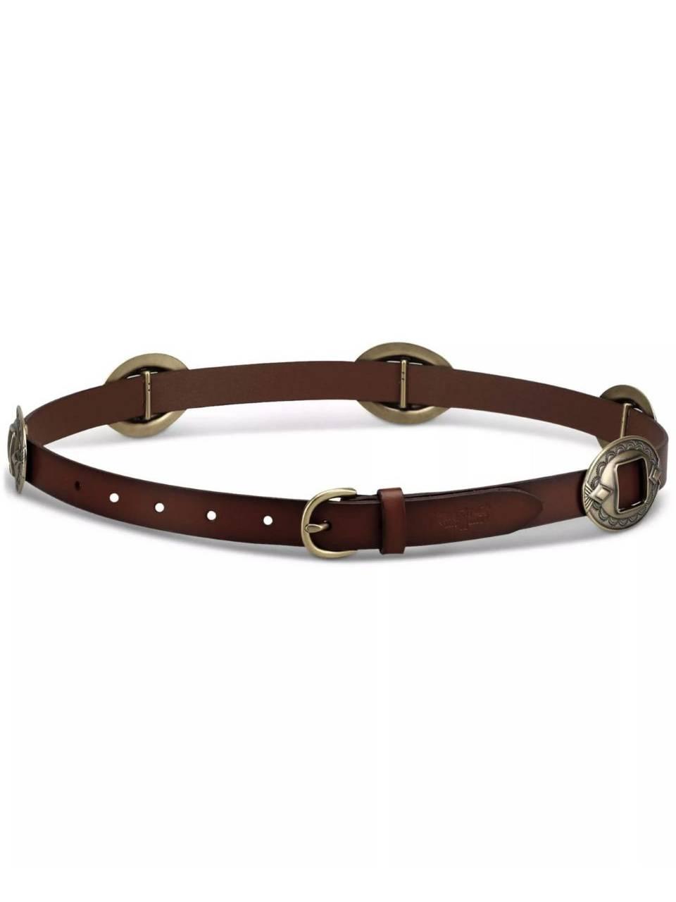 УЦІНКА Стильний жіночий шкіряний ремінь Levi's 1159838788 (Коричневий L), фото 1