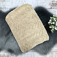 Рушник сауна мікрофібра 80х160 см Solafa пісочний Струмок