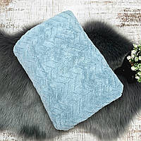 Рушник сауна мікрофібра 80х160 см Solafa бірюзовий Струмок