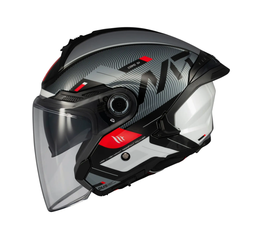 Мотошолом MT Cosmo SV SILENCE B2 Gloss L, фото 1