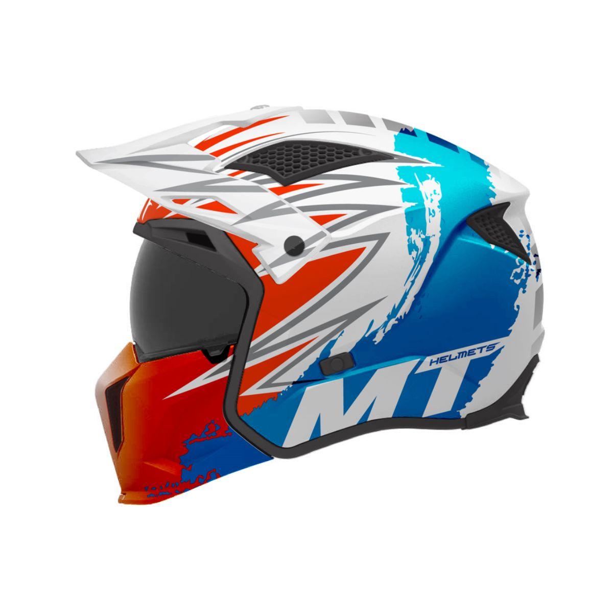 Мотошолом MT STREETFIGHTER SV TACKLE A7 GLOSS L