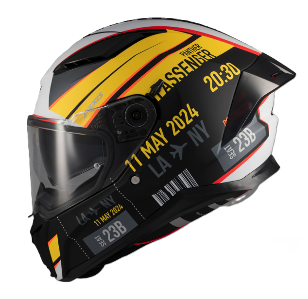 Мотошолом AXXIS PANTHER SV Passenger B3 Matt S