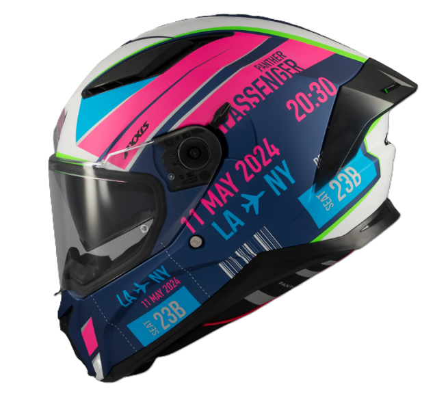 Мотошолом AXXIS PANTHER SV Passenger C8 Matt S