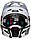Шолом LEATT Moto 3.5 JR Helmet + Goggle White YM, фото 3