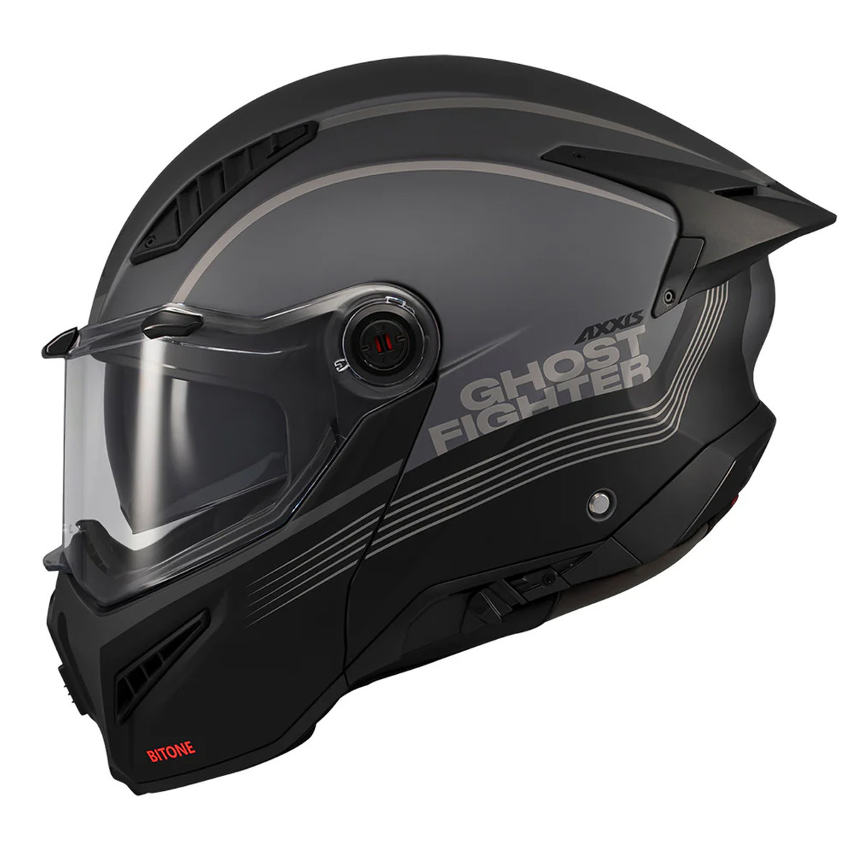Мотошлем AXXIS GHOSTFIGHTER SV BITONE C12 Matt S, фото 1