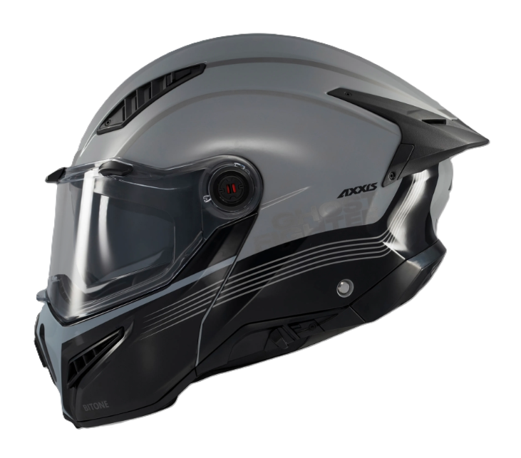 Мотошлем AXXIS GHOSTFIGHTER SV BITONE C2 Gloss S, фото 1