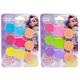 Дитяча косметика "Крейда для волосся" Bambi UKR2411, 3 кольори, Toyman