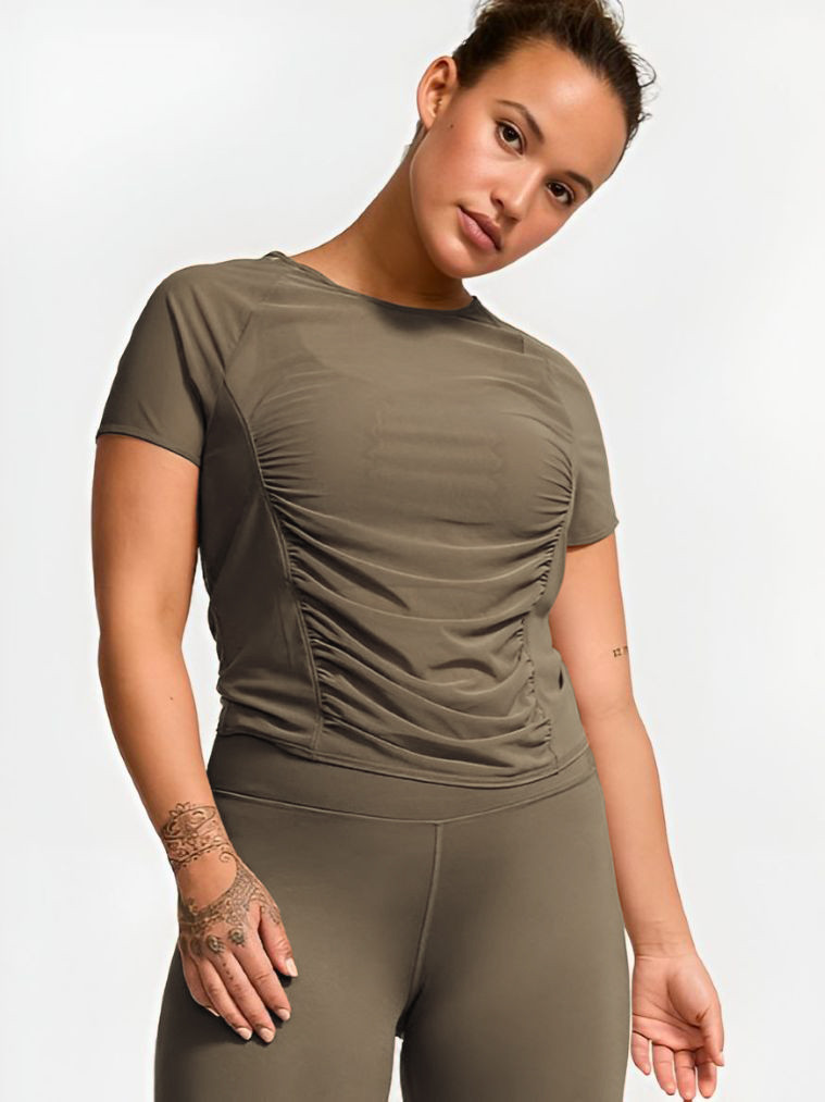 Жіноча футболка Victoria's Secret 1159844577 (Оливковий M), фото 1