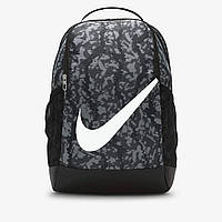 Підлітковий рюкзак Nike Brasilia з принтом 1159844610 (Чорний/Сірий One Size)