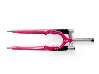 Вилка передня амортиз під b-brake хід 10см сталева ТМ КОЛЕСО