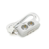 Популярний! Мережевий подовжувач Panasonic X-tendia із заземленням 2 розетки, 2м (WLTB04222GR-UA) - Краща якість тільки на