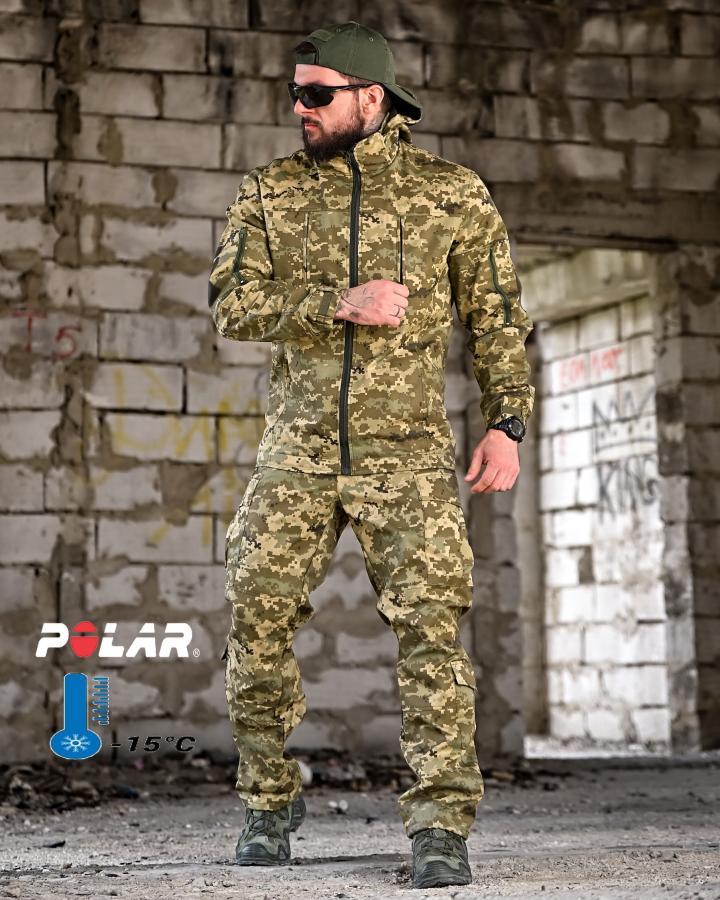 Костюм Горка Піксель На Флісі Тактичний гірка retouch ВТ7681 ТМ, фото 1