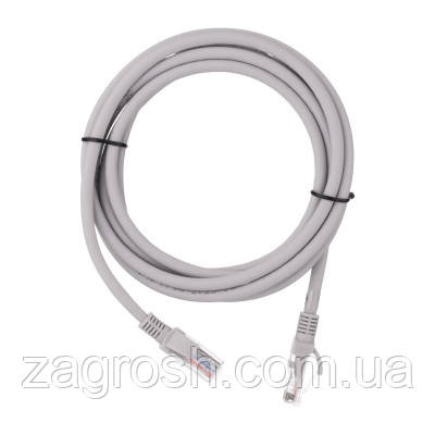 Promo Ціна! Патч-корд 3м UTP Cat 6A CU 26AWG 7/0.16 LSZH grey 2E (2E-PC6CU-UTP3LSZH-GRY) - тільки на ZaGrosh.com.ua, фото 1