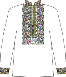 ЧСВП-35. Заготовка Чоловіча сорочка домоткана