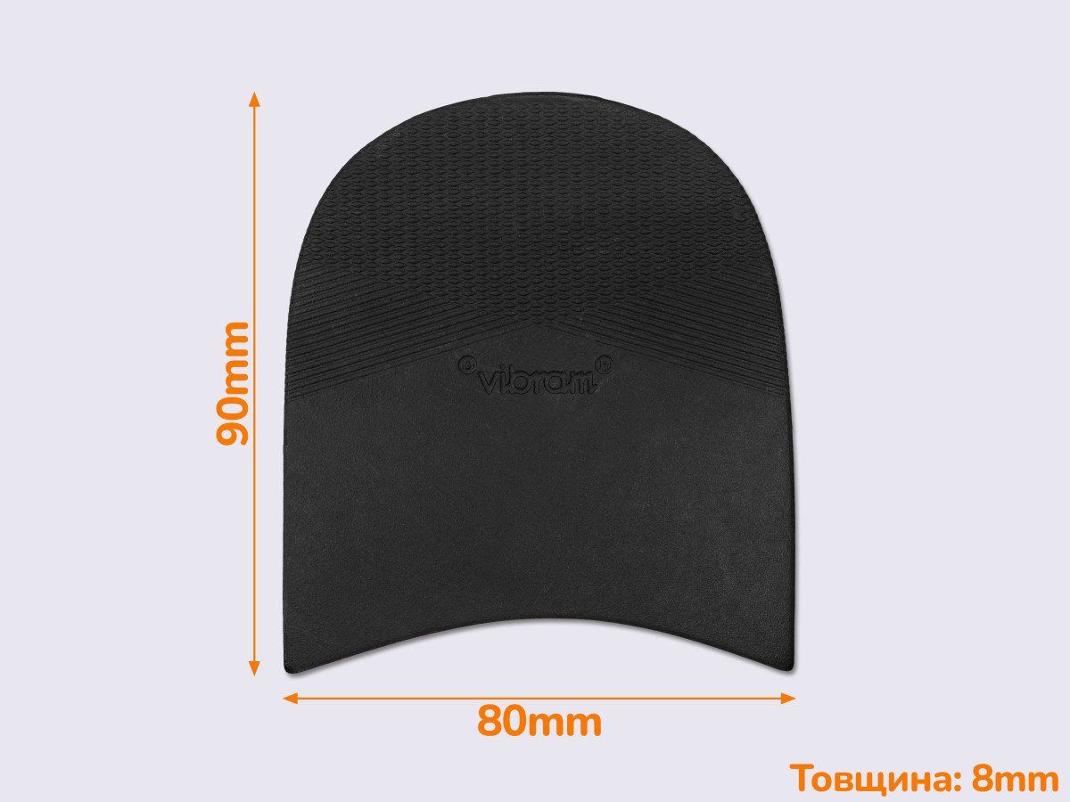 TACCO TOP (5350), р. 02, кол.чорний (АА), набійка Vibram, фото 1