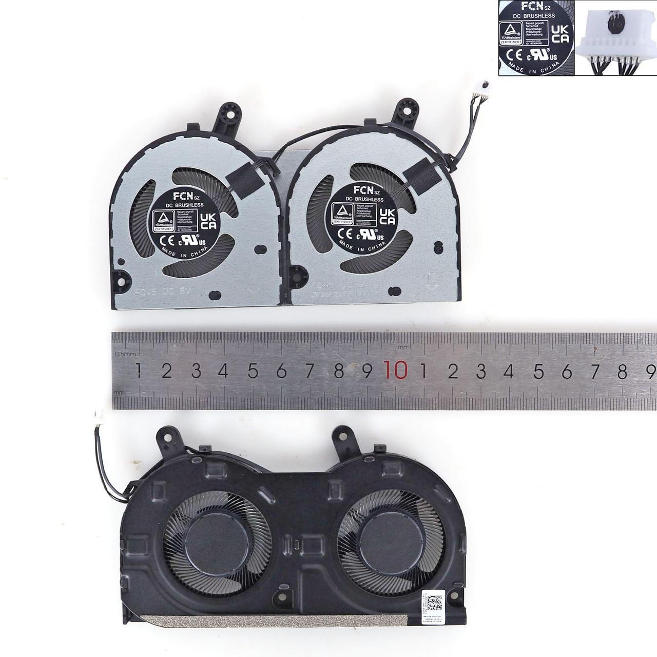 Вентилятор для Lenovo IdeaPad Slim 5 16IRL8 16IAH8 16IMH9 16AHP9, (FQV5 FQWY DFS5F22B157619, Original), фото 1