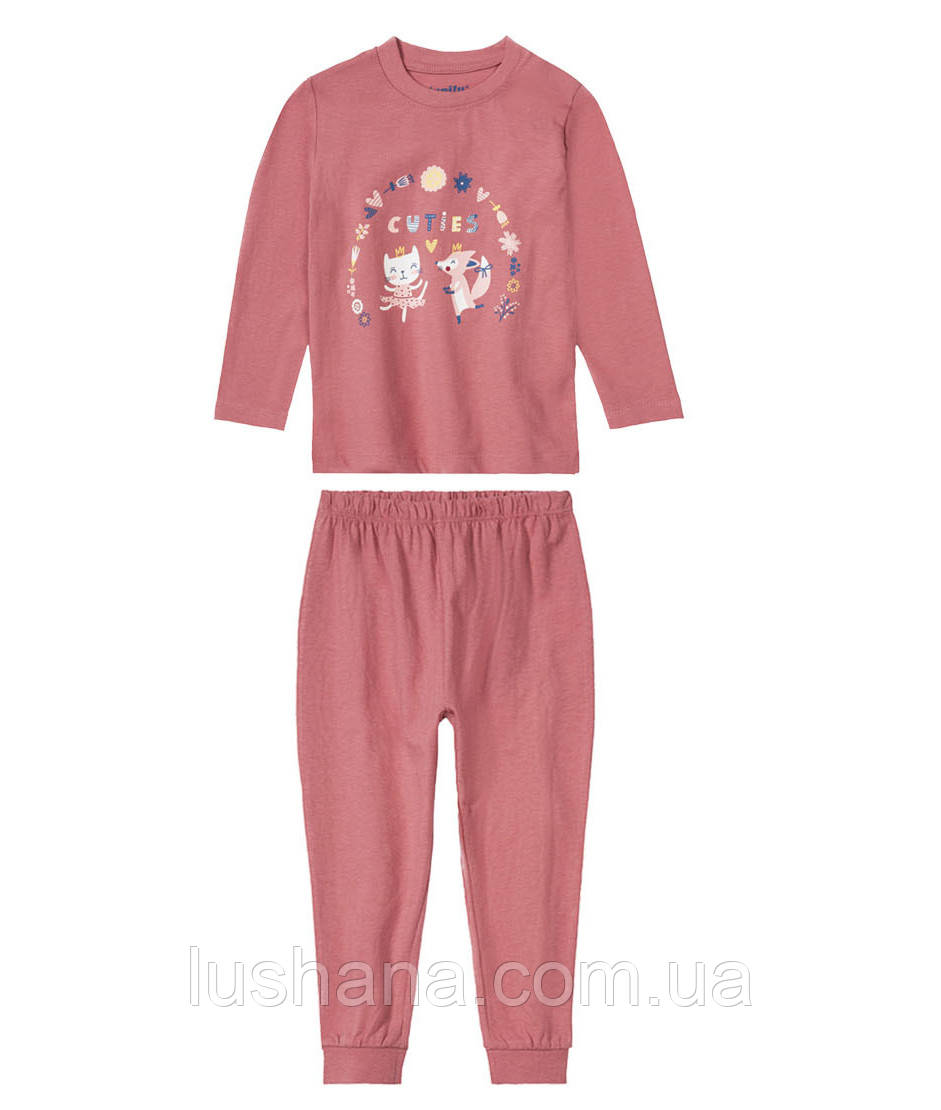 Дитяча піжама Lupilu на дівчинку р.86-92, фото 1