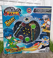 Гра Бейблейд LSD164-A арена 2 дзиги 2 металеві накладки 2 запускачі