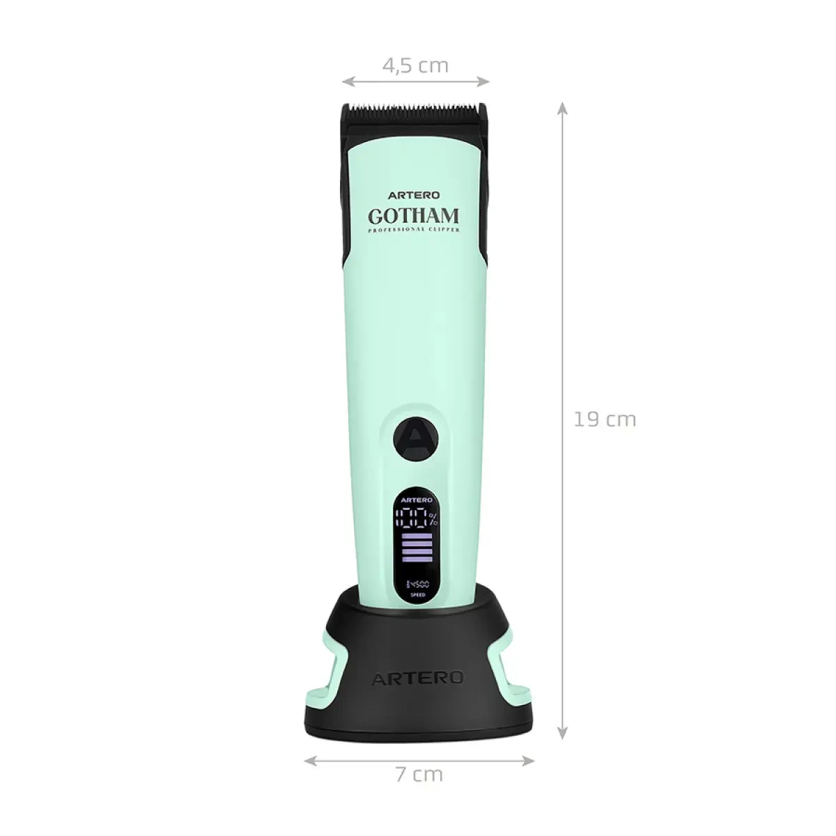 Професійна машинка для стрижки волосся Artero Clipper Gotham LIGHT GREEN, фото 1