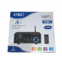 Підсилювач А3 USB/SD/FM/AUX 2ch підсилювач звуку