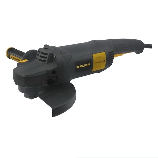 Потужна кутова шліфувальна машина Zegor GCL230-2400P : 3000 Вт, диск 230мм (GCL230-2400P)