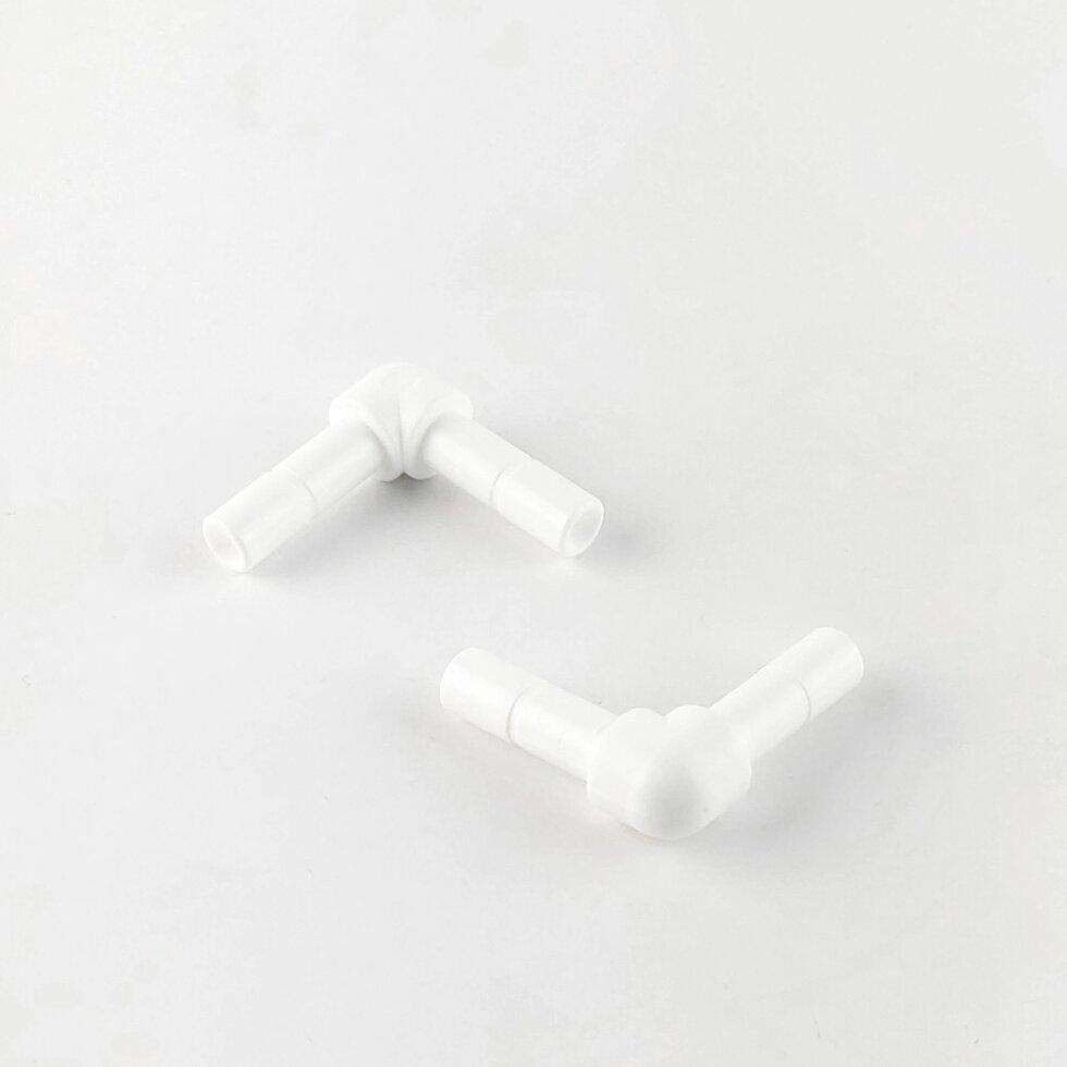 1800-B Фітинг кутовий 1/4 - 1/4 стрижень - стрижень, фото 1