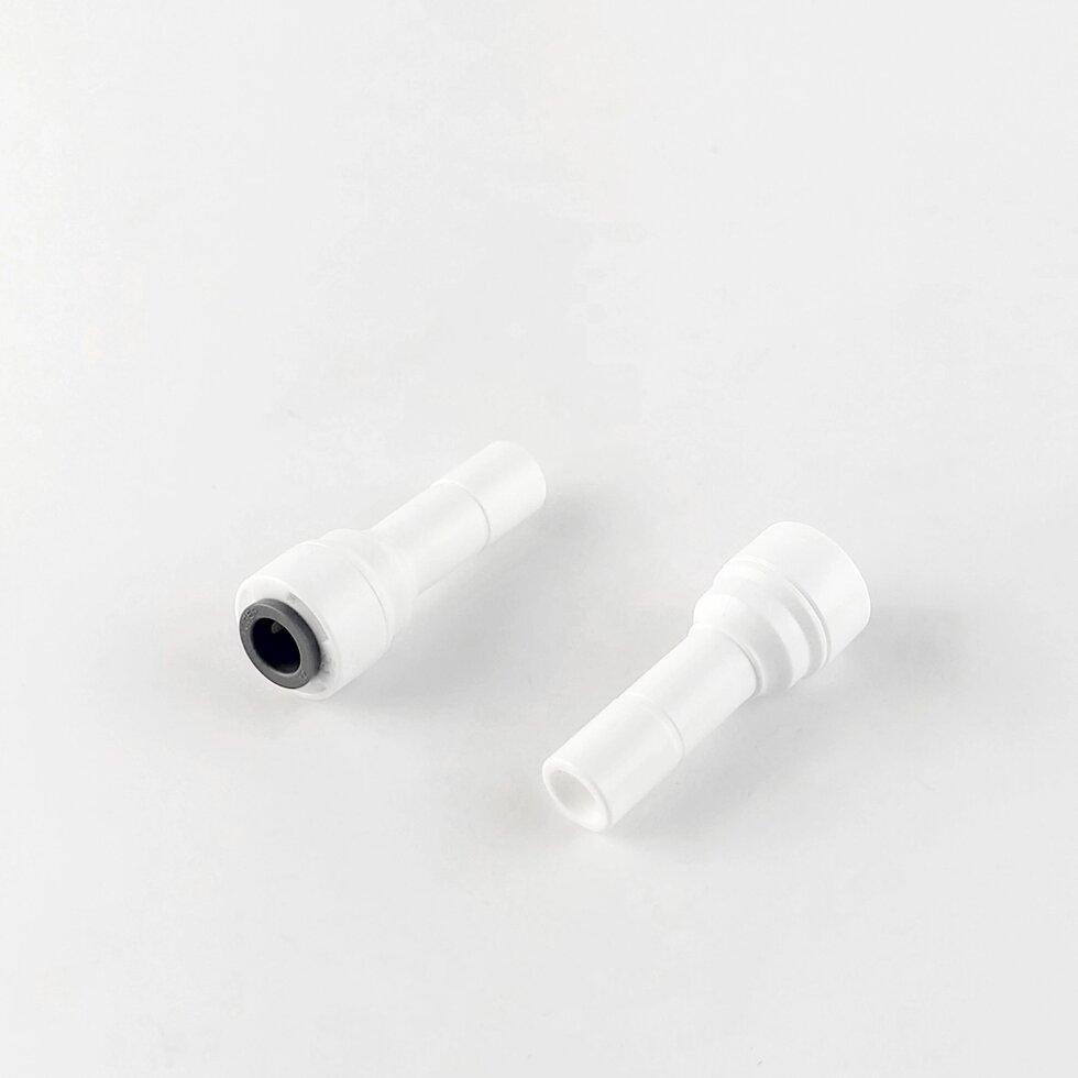 1801-С Фітинг прямий (трубка - стрижень) 1/4-3/8, фото 1