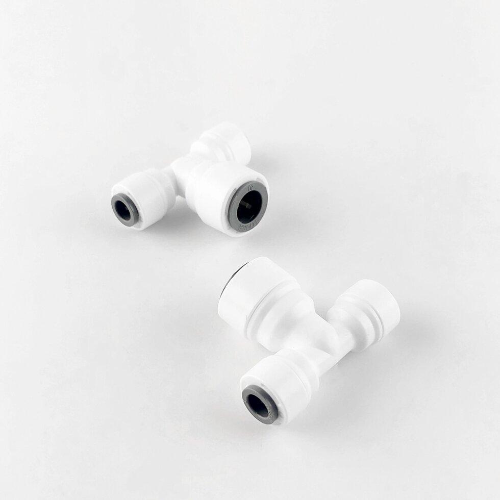 1803-D / 4UT64  Фітинг Т-подібний (трубка 1/4 - трубка 1/4 - трубка 3/8), фото 1