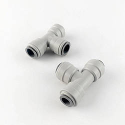 1803-H / 7UT67   Фітинг Т-подібний (трубка 1/2 - трубка 1/2 - трубка 3/8)