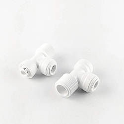 1804-K  (4MBT68-D) Фітинг Т-подібний (трубка 1/4 - трубка 3/ 8  -різьблення 1/2)