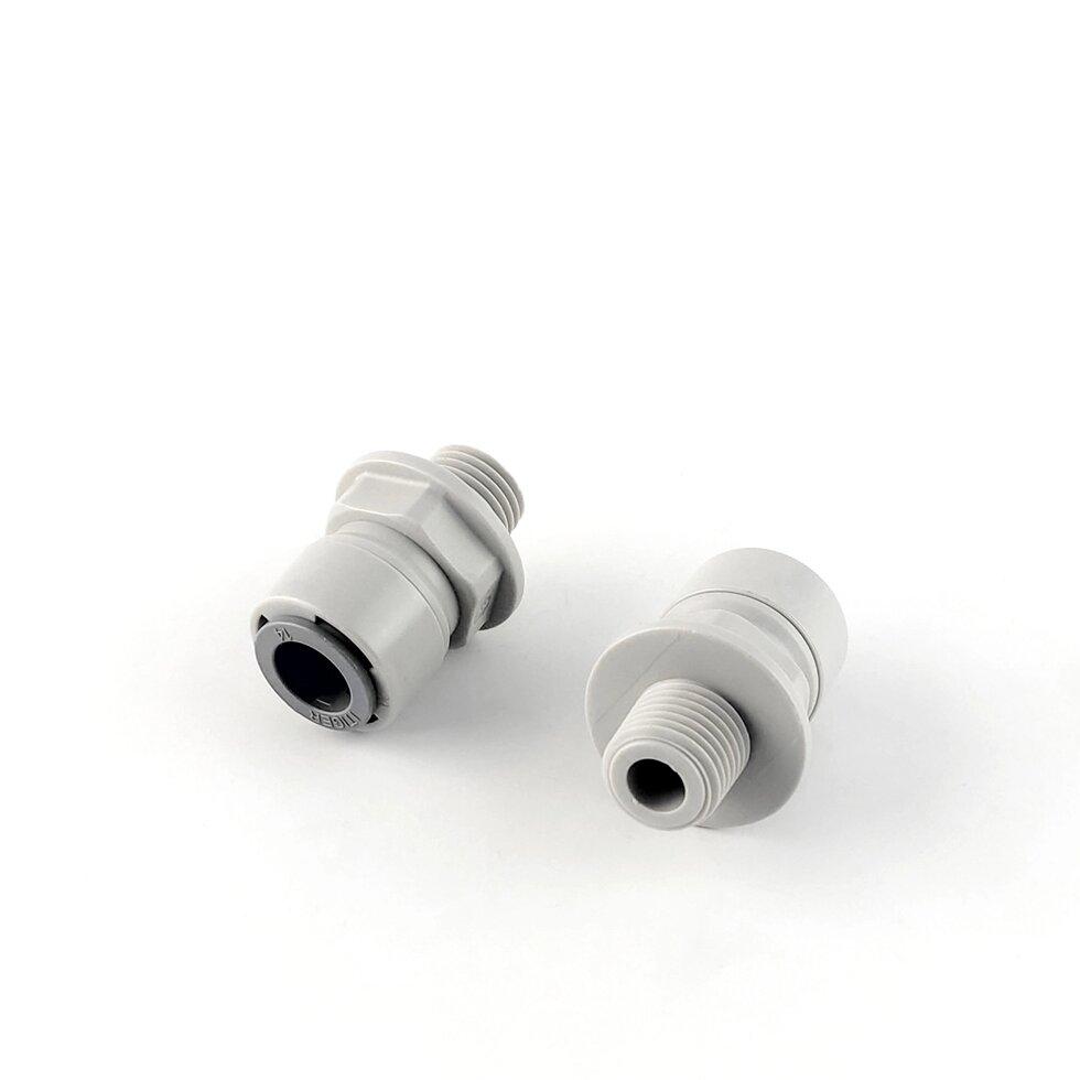 1813-F / 6MC4  Фітинг прямий (трубка 3/8 дюйма - різьба зовнішня 1/4 дюйма), фото 1