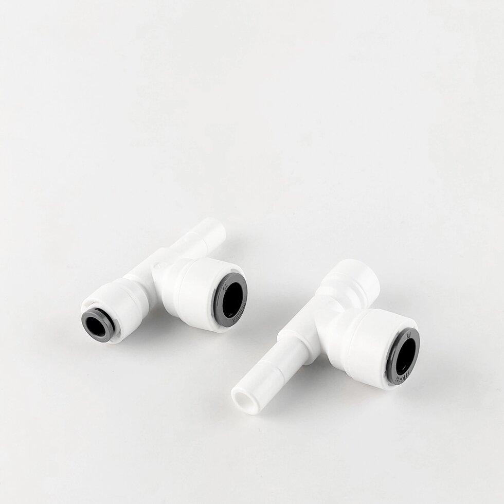 1820-C/ 6SST46 Фітинг Т-подібний трубка 3/8 - трубка 1/4 - стрижень 3/8, фото 1