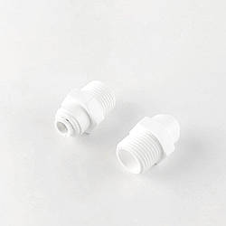 WA-MC0406 / 4mc6   Фітинг прямий (трубка 1/4 - різьба зовнішня 3/8) Organic