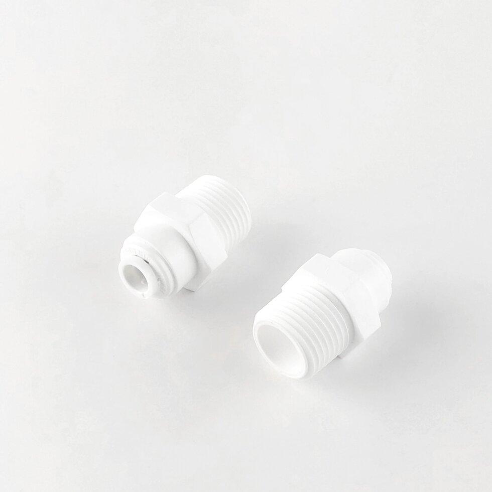 WA-MC0406 / 4mc6   Фітинг прямий (трубка 1/4 - різьба зовнішня 3/8) Organic, фото 1