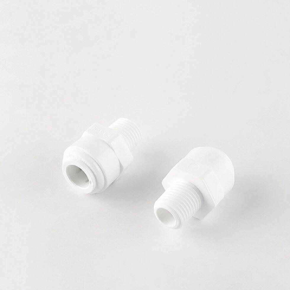 WA-MC0604 / 6mc4 Фітинг прямий (трубка 3/8 - різьба зовнішня 1/4) Organic, фото 1