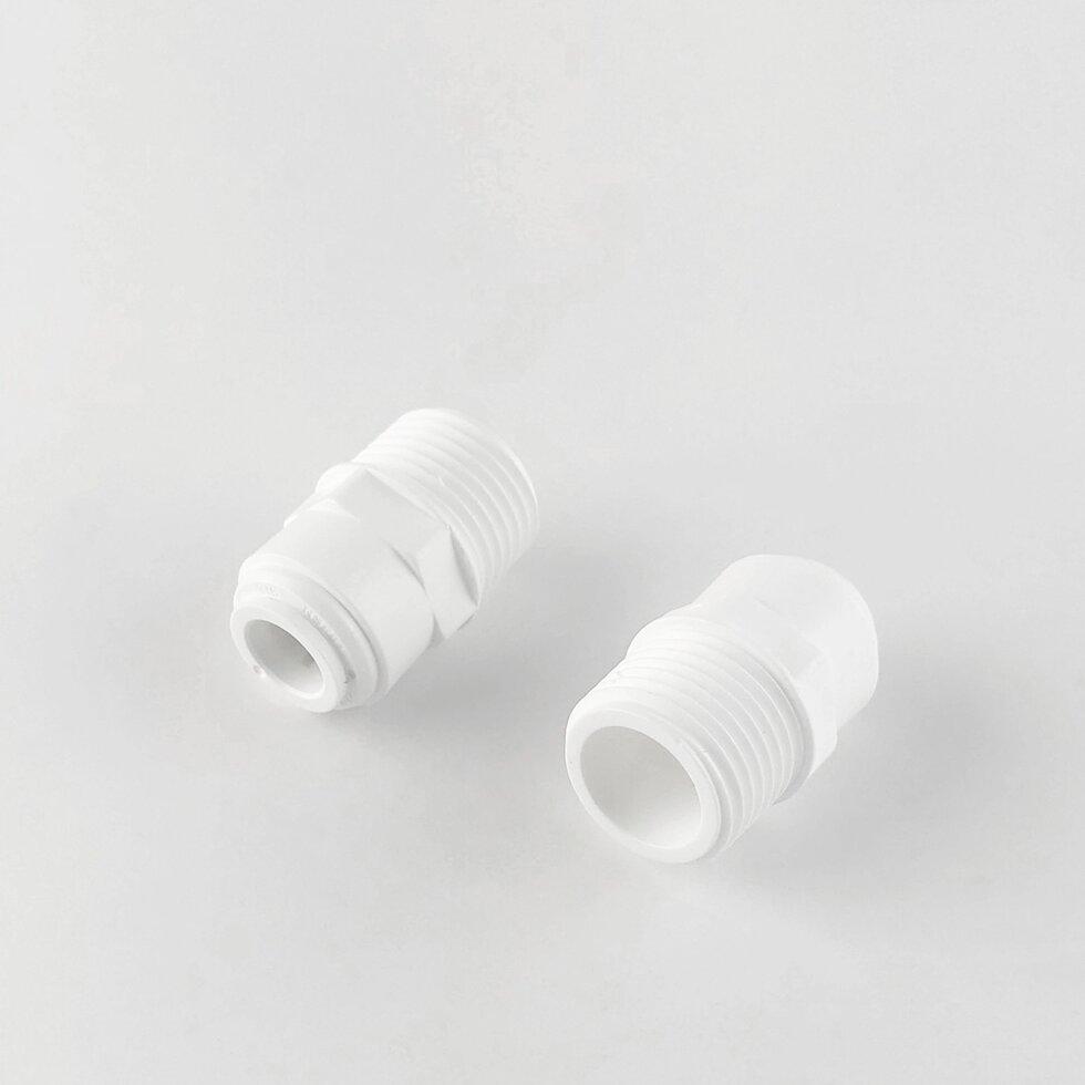 WA-MC0607 / 6mc8   Фітинг прямий (трубка 3/8 - різьба зовнішня 1/2) Organic, фото 1