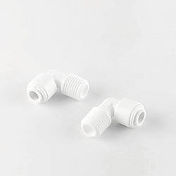 WA-ME0404 / 4me4   Фітинг кутовий (трубка 1/4 - різьба зовнішня 1/4)