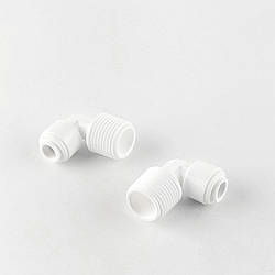 WA-ME0406 / 4me6   Фітинг кутовий (трубка 1/4 - різьба зовнішня 3/8) Organic