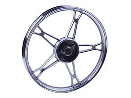 Диск передній литий, барабанне гальмо 17*1,2 (silver) 2,5kg — Дельта/Альфа (код 1784)