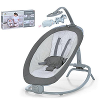 Заколисуючий центр шезлонг Mastela 6601 сірий