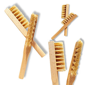 Щітка для взуття натуральна щетина 17*1,9 см