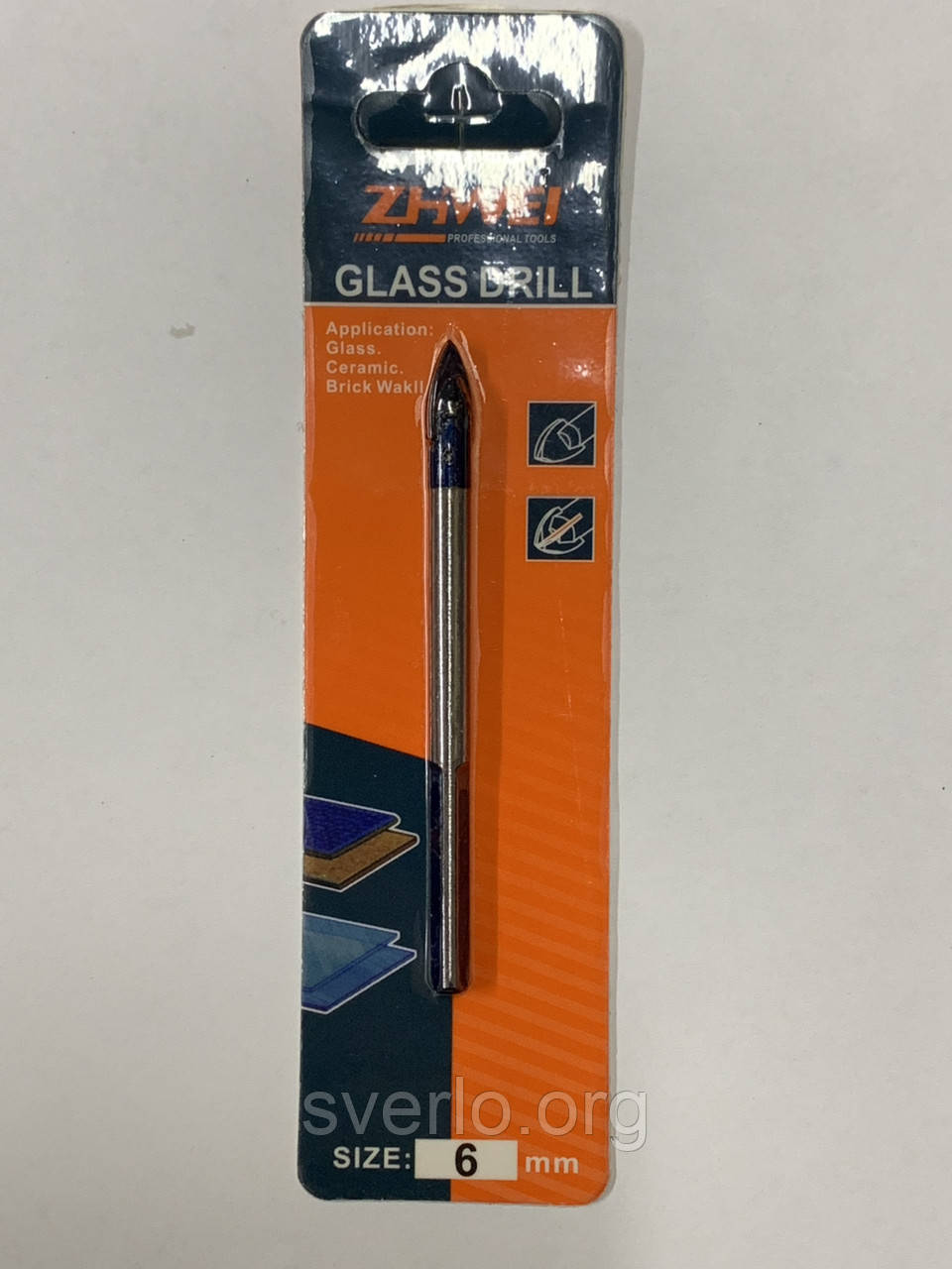 Свердло для скла та кераміки 6 мм, фото 1