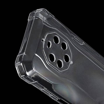 Чохол на Blackview BL8800 Pro бампер накладка TPU силіконовий протиударний оригінальний "W-SHEILD" прозорий