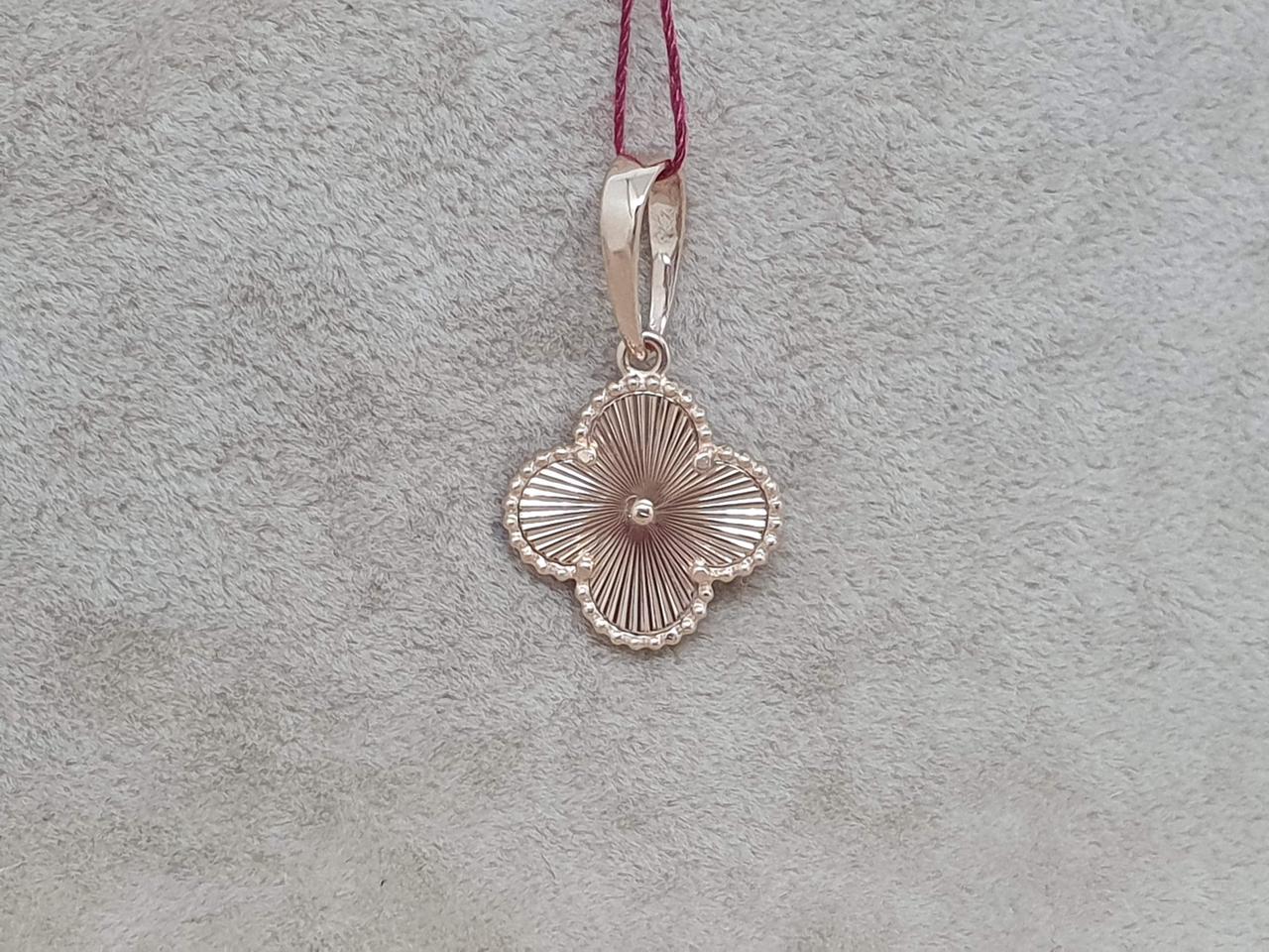 Золота підвіска Конюшина. 130230