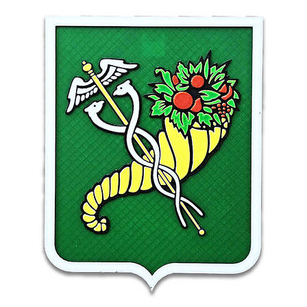 Герб Харкова об'ємний 3Д постер на стіну Україна, фото 1