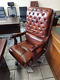 Крісло керівника Сорренто коричневий, фото 3