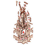 Дерев'яний конструктор, 3D-пазл, Статуя Свободи, 109 деталей, фото 2