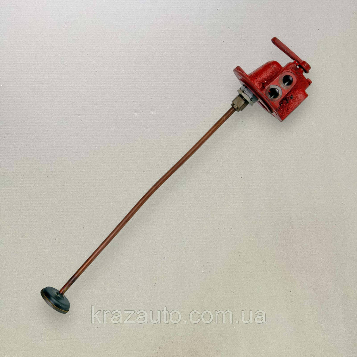 Кран розподільний КрАЗ із паливозабірником L=500 мм 257-1104469-12, фото 1