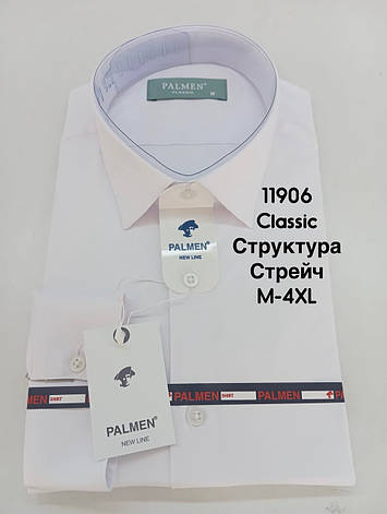 Структурна сорочка з довгим рукавом Palmen classic, фото 1