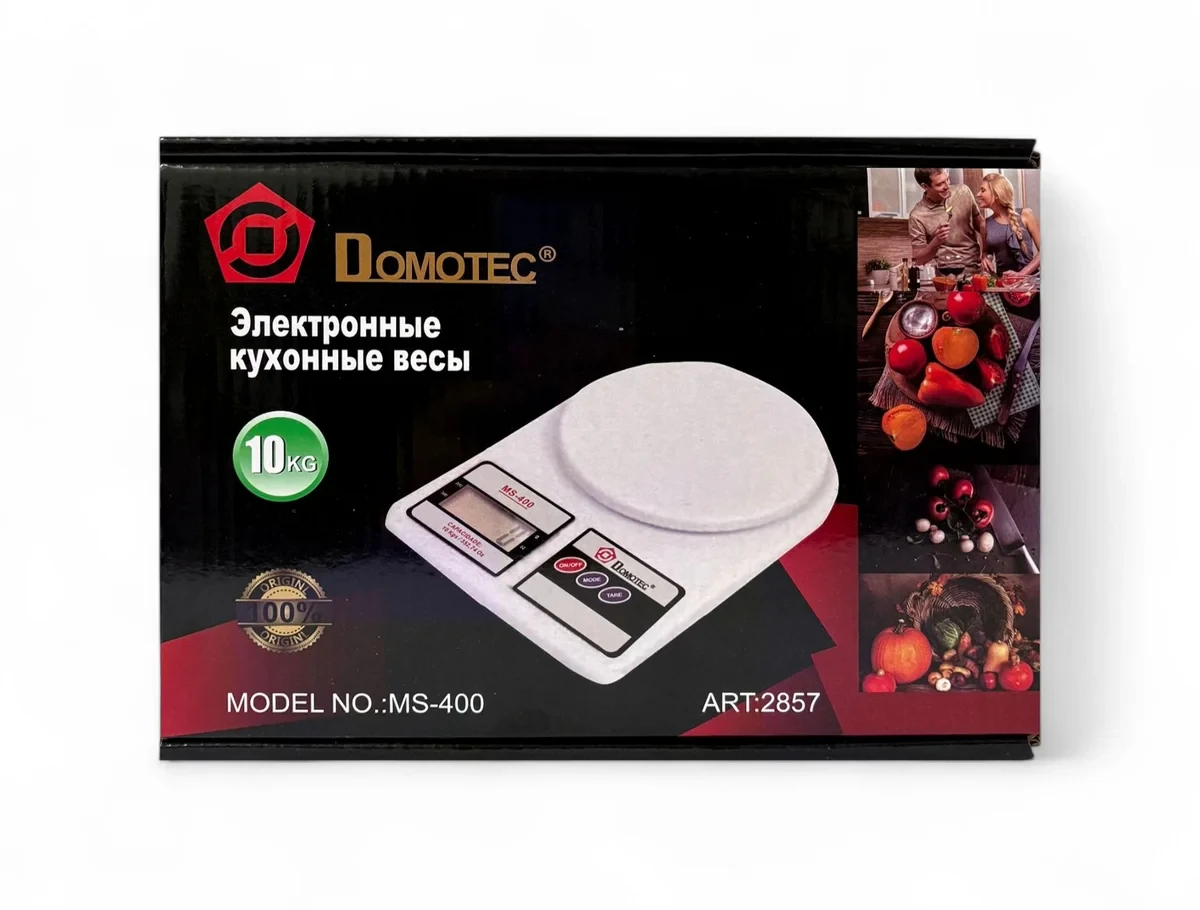 Ваги електронні побутові 10кг Domotec MS-400 40шт 7494, фото 1
